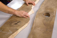 Preparing the Wood Planks